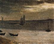 Edouard Manet Le Bassin dArcachon painting